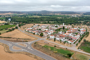 Fototapeta na wymiar Sanjuanejo is a Spanish town in the municipality of Ciudad Rodrigo, in the province of Salamanca, autonomous community of Castilla y Leon.