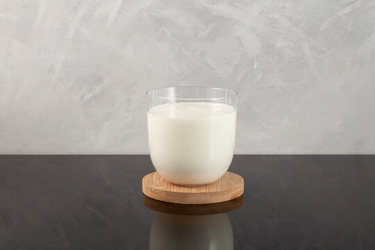 Ayran or Kefir.  Buttermilk made with yogurt. Fermented sour milk. Milk diet for weight loss