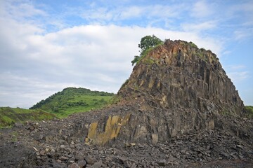 Beautiful landscape view from maharashtra, india