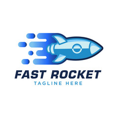 Rocket Logo Vector