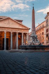 Naklejka na ściany i meble pantheon rome