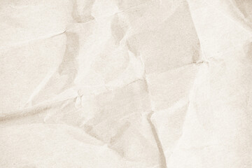 Paper vintage background. Recycle brown paper crumpled texture, Old paper surface for background.	