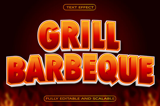 Baberque Editable Text Effect 3 Dimension Emboss Modern Style