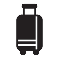 Luggage glyph icon