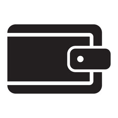 Wallet glyph icon