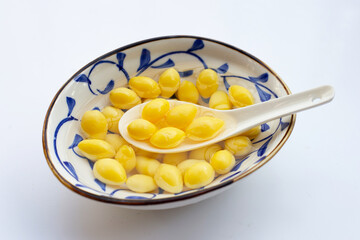 Ginkgo nut in syrup, Asian dessert