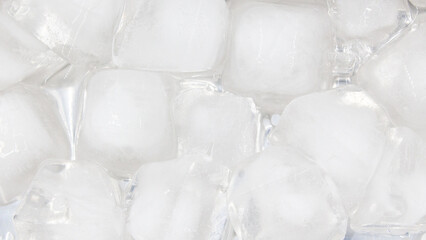冷蔵庫などの四角い氷の背景素材　画像　テクスチャ　4Kサイズ