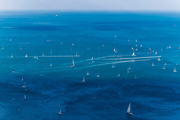 Barcolana. Largest regatta in the world. Trieste