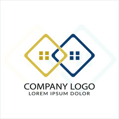 Real state company logo design