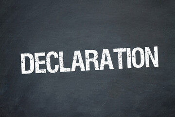 Declaration