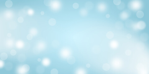 abstract blue background with bokeh