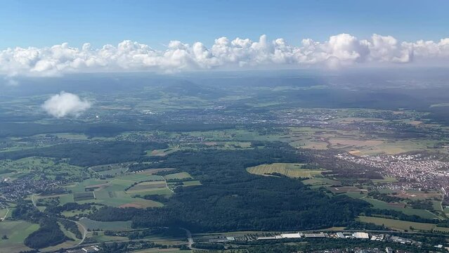 Anflug Stuttgart Airport