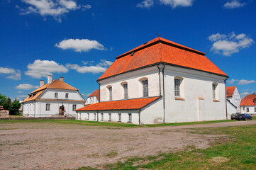 Fototapeta na wymiar Tykocin - small town in Podlaskie Voivodeship, Poland. Synagogue.