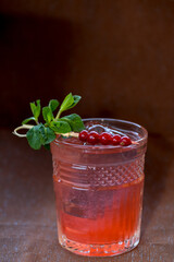 strawberry jam in a glass jar