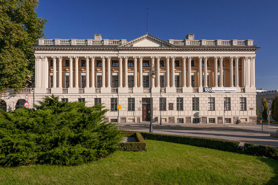 Raczynski Library. Poznan, Greater Poland Voivodeship, Poland.