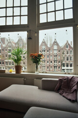 Amsterdam vista da casa