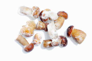 Frozen porcini mushrooms