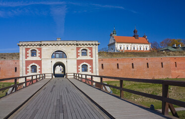 Szczebrzeska Gate of fortifications in Zamosc, Poland