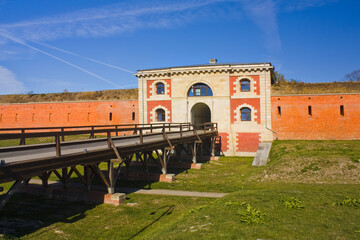 Szczebrzeska Gate of fortifications in Zamosc, Poland	
