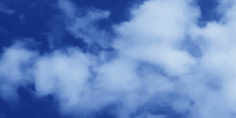 Obraz premium The blue sky with the white clouds in the sunny day of summer. Blue sky with soft white clouds and White clouds in a panoroma blue sky. Nature background