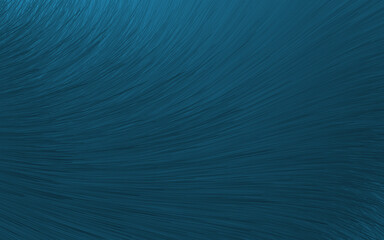 Blue abstract brush background. Modern fiber texture