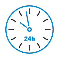 24 Hours Clock Icon