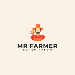 farmer logo template