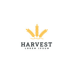 harvest logo template
