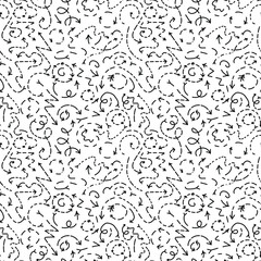 Twisted arrows and pointers, broken lines, a labyrinth. Vector image on a transparent background.