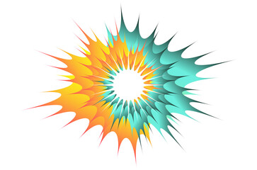 stellar explosion sun blue