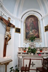 Ischia - Cappella del Crocifisso nella Chiesa di Maria delle Grazie