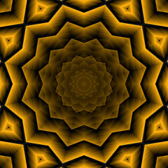 Obraz premium 3d effect - abstract polygonal geometric color gradient pattern 