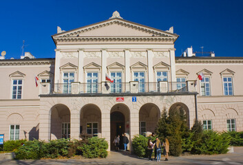 Lubomirski Palace (Maria Curie-Sklodowska University) in Old Town in Lublin, Poland	
 - obrazy, fototapety, plakaty