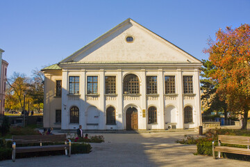 Fototapeta na wymiar Czartoryski Palace in Old Town in Lublin