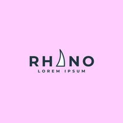 rhino logo template © Talha D