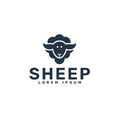 sheep logo template