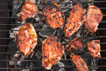 Grill meat