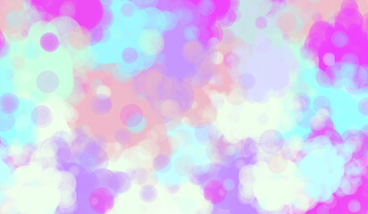 Light blue and purple paint splatter pattern