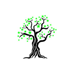 star tree logo vector
