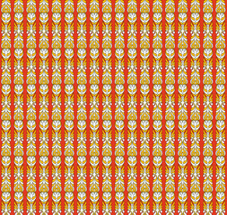 Seamless beautiful ethnic indian Paisley pattern 