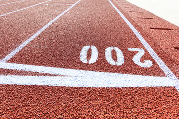 sports ground，A close-up