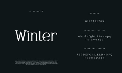 Abstract minimal modern alphabet fonts. Typography minimalist urban digital fashion future creative logo font. vector illustration
