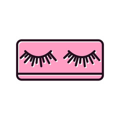 Obraz premium Eyelashes Icon