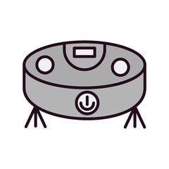 Robot vacuum cleaner Icon