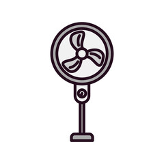 Obraz premium Fan Icon