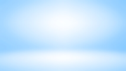 Obraz premium Empty blue color studio room background, can use for background and product display