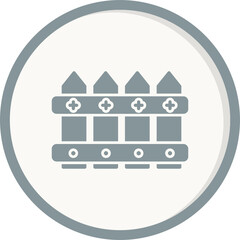 Naklejka premium Fence Icon