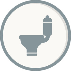 Obraz premium Toilet Icon