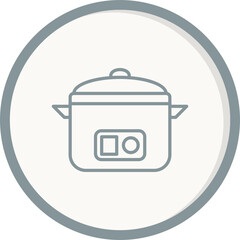 Obraz premium Rice cooker Icon