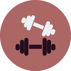 Obraz premium Dumbbell Icon